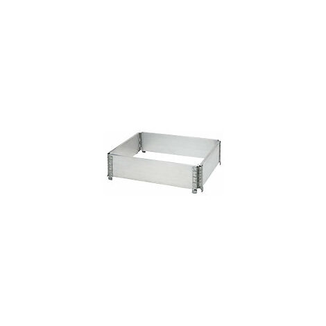 Cerco de aluminio  UE 2 unidades  para palets de 800 x 600 mm 
