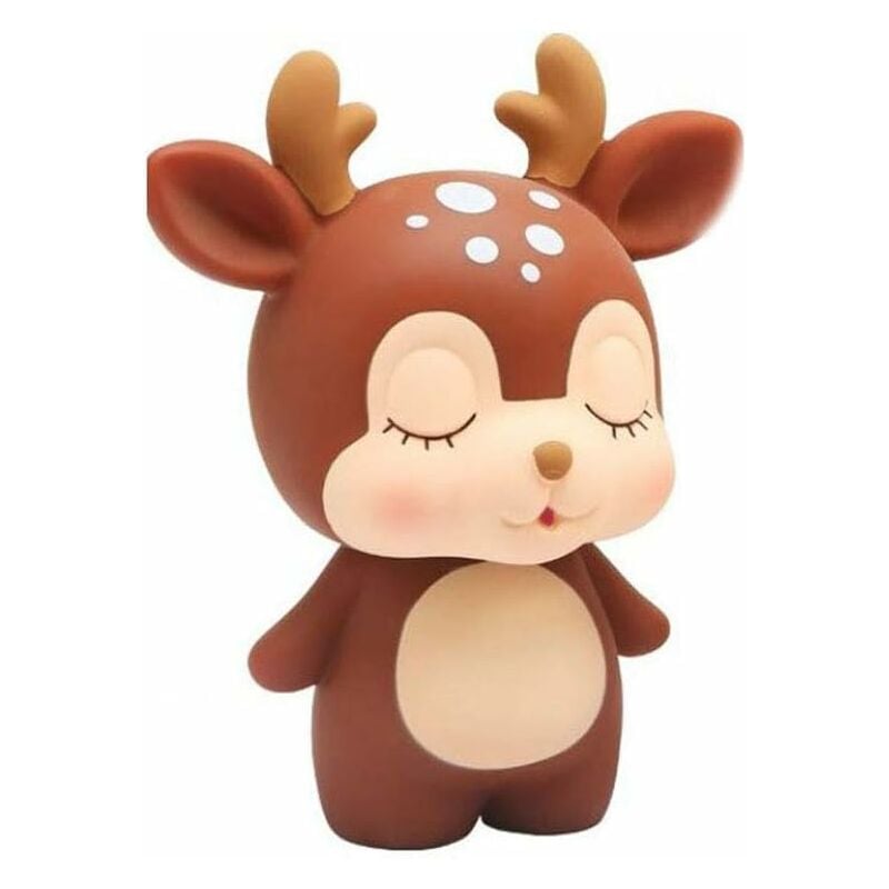 Fei Yu - Cerf Tirelire Enfants Argent Tirelire Tirelire Boîte Ornements De Bureau (Café)