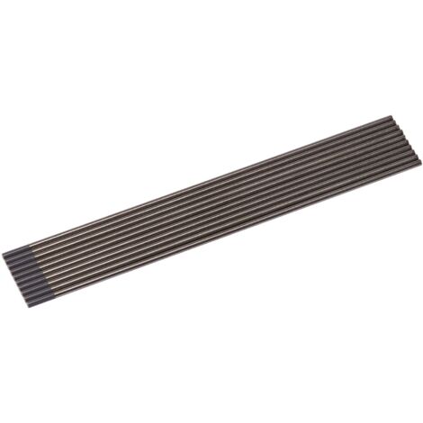 Ceriated Tungsten Electrodes, 2.4 x 150mm, Pack of 10 – Suitable for TIG Welding Applications