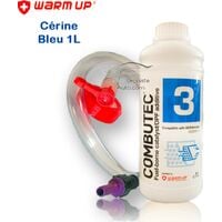 Cérine Additif FAP Bleu kit de remplissage Warm Up Combutec 3 1 Litres