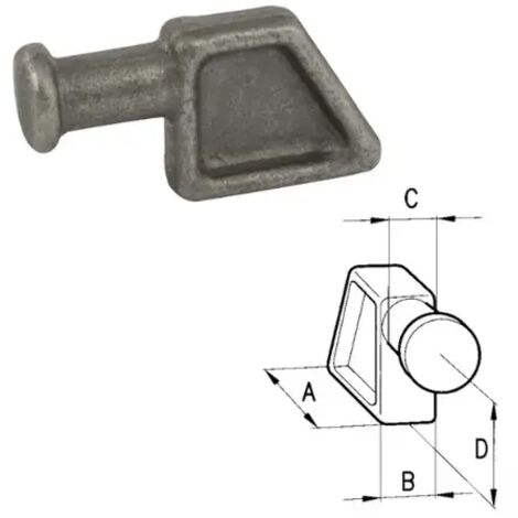 Cermag light lock column 60471 80x29x28mm poids 0.076kg