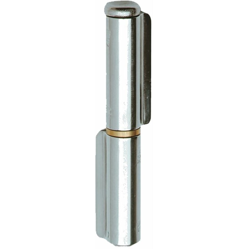 Image of Cerniera a saldare 2 ali acciaio inox art.1228in mm 80