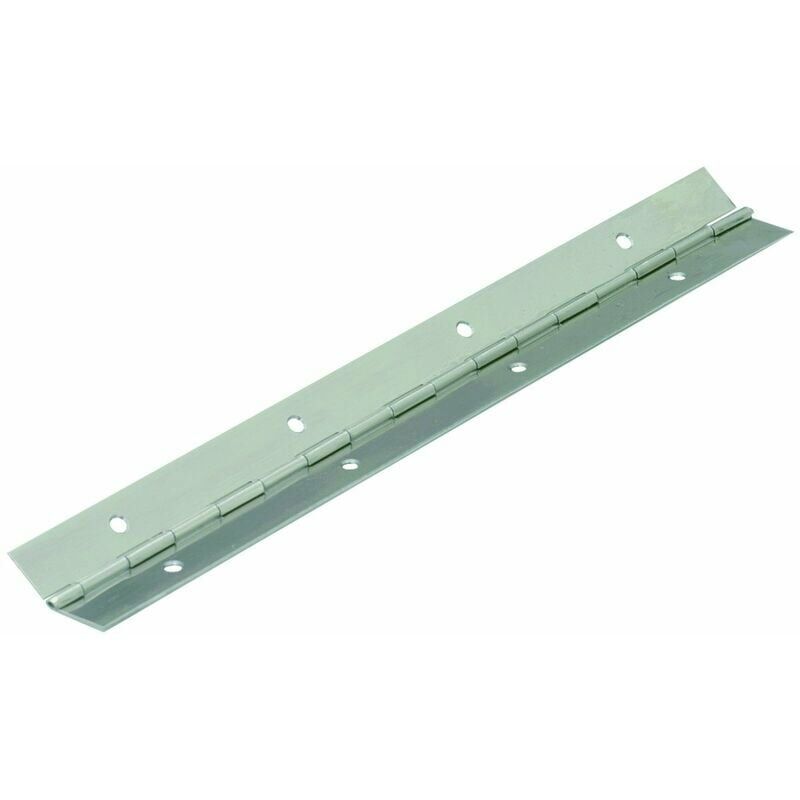 Cerniera a barra in acciaio inox, 32 x 1200 mm