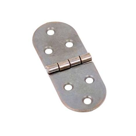 Cerniera A Biscotto Bronzata Mm.31X80