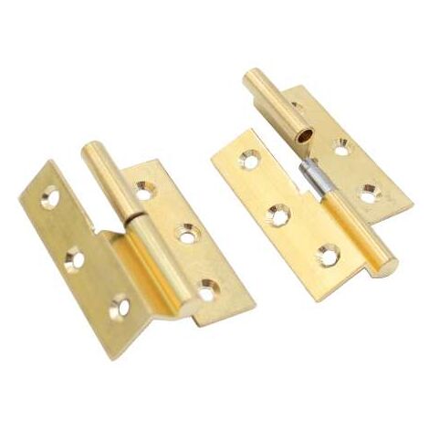 Cerniera A Collo Ottone Lucido Mm.50X40 Destra
