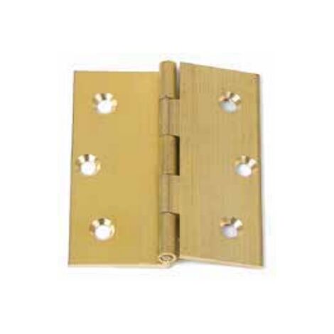 CERNIERA A LIBRO ALI MEZZA ZANCA OTTONE FRESATA 50x40