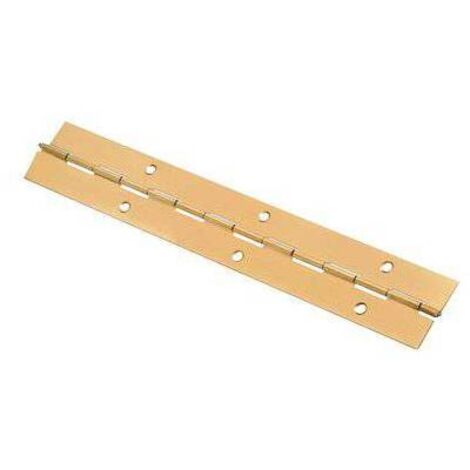 CERNIERA A NASTRO 215 VALTOCE - ACCIAIO OTTONATO S.MM 0,7 MM 40 H.MM 2040 - 2 pezzi
