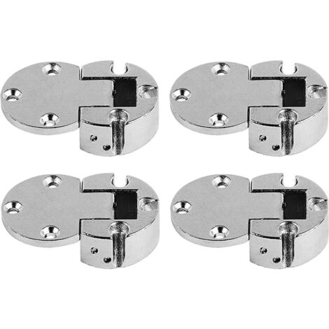 Cerniera a ribalta da 90 gradi, 30 mm, per mobili con coperchio, cerniere per ante pieghevoli, cerniera a mitra per ante di mobili da cucina, confezione invisibile da 4