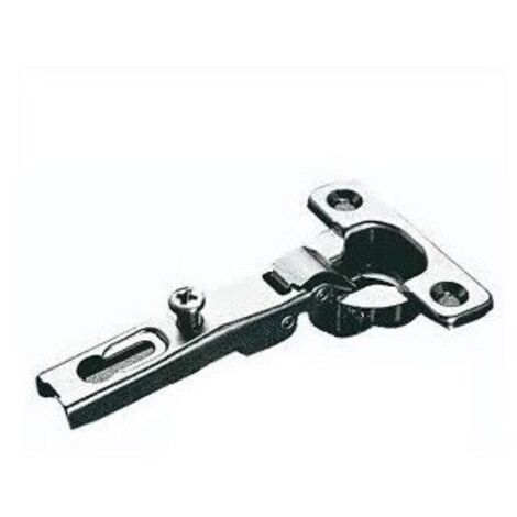 Cerniera a scatto per antine in legno e pensili box 26 mm con basetta inclusa dimensione disponibile: collo medio