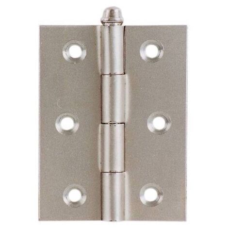 CERNIERA ALDEGHI PESANTE MM.127X127 ZINCATA. Prezzo per 1 pezzo.