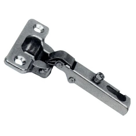 Cerniera Anta filo diritto  con basetta -   mm. 26 - apertura mm. 95  1 Pz