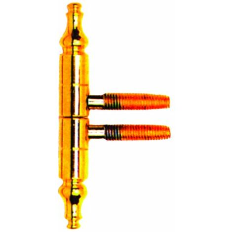 CERNIERA ANUBA BAROCCO In Acciaio Bronzato Ø mm. 13 125 PZ