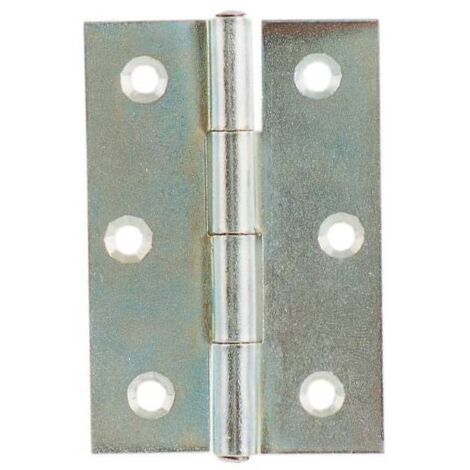 CERNIERA ART. 838 P/FISSO ACCIAIO ZIN.MM.50X40X1,4. Prezzo per 1 pezzo.