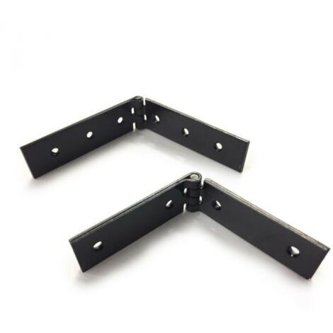 CERNIERA ASE IN FERRO VERNICIATO NERO LARGHEZZA 3 CM VARI TIPI 12302V 160 MM-2 FORI (12302)