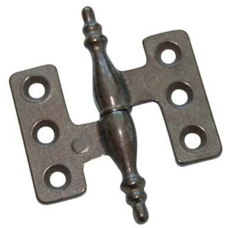 CERNIERA BAROCCO - ALA PIANA OTTONE BRONZATO MM 65X55 DX- 24 pezzi