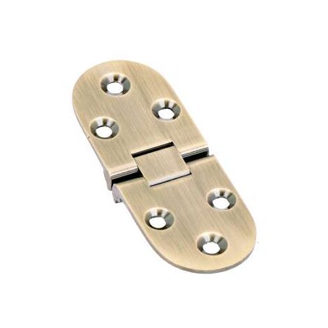 Cerniera Biscotto Con Fermo Ottone Bronzato