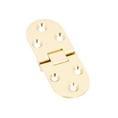 Cerniera Biscotto Con Fermo Ottone Lucido