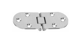 Cerniera biscotto spina fissa inx 30x80 Pz.2 gemac...