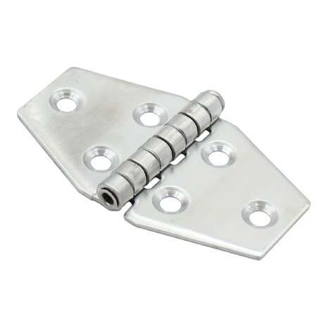 Cerniera Biscotto Trapezio Inox