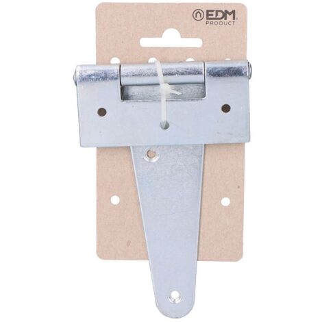 Cerniera Blister T 100x75mm H° Zincata in Cartone Appeso per Elettroerosione