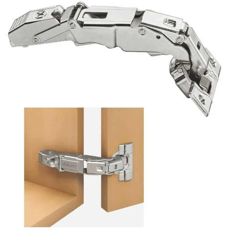 Cerniera Blum clip top 155° piana D.35 sormonto 18...