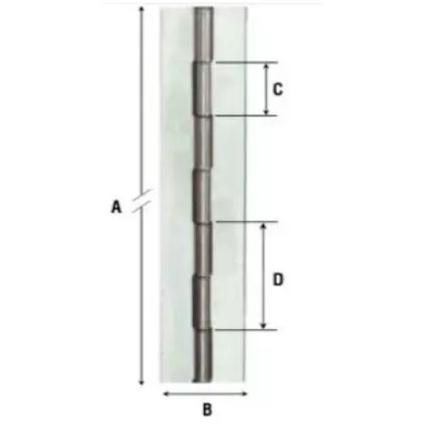 CERNIERA CARROZZERIA MM.40 MT2