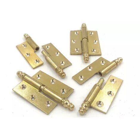 CERNIERA CASATI PIANA SFILABILE ORO SATINATO   CS114POT  MM. 50X40 SINISTRA PIANA OTTONATO