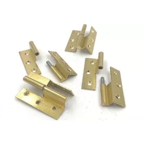CERNIERA CASATI SFILABILE COLLO ORO SATINATO   CS119COS  MM. 50X40 DESTRA COLLO ORO SATINATA