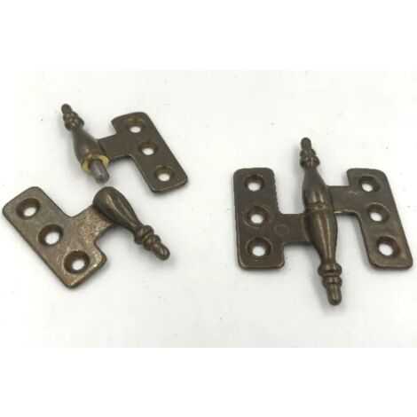 CERNIERA COTTALI BAROCCO BRONZATA CT 5.45.. PIANA DX/SX  MM.40X35 PIANA SINISTRA