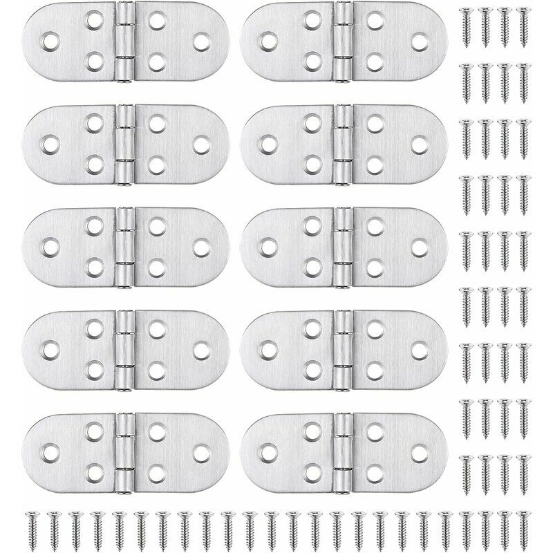Bares - Cerniera e viti in acciaio inossidabile da...