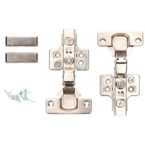 Cerniera edm pistone 35 mm argento 2 pezzi