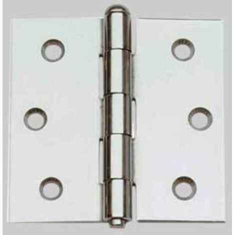 CERNIERA EXTRAPESANTE 3804 VALTOCE - INOX PERNO SFILABILE MM 65X65X2,0 - 24 pezzi