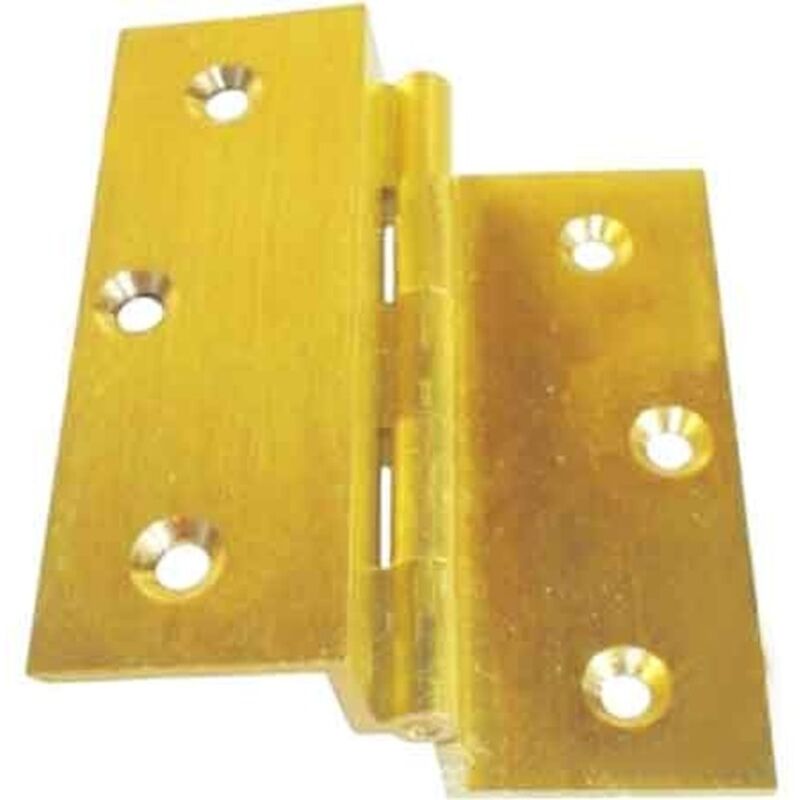 CERNIERA FRESATA DOPPIO COLLO 40x35 mm - Lucido Q.TA 24