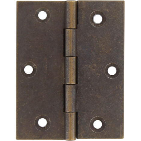 CERNIERA FRESATA PIANA OTTONE BRONZ 70X55 MM- MARIVA- 24,0 pz