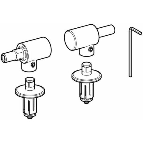 Cerniera Geberit per sedile WC Flow 575950