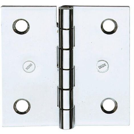 CERNIERA IN ACCIAIO INOX ART.850IN mm 40 x 30 ALDEGHI 24 PZ