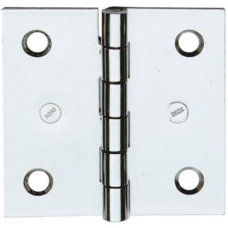CERNIERA IN ACCIAIO INOX ART.850IN mm 80 x 50 24 PZ