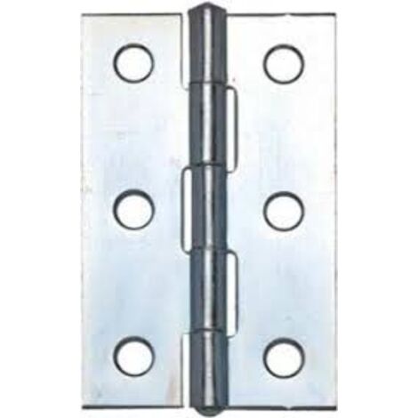 CERNIERA IN ACCIAIO ZINCATO ART.120 mm 90 x 51 ALDEGHI 24 PZ