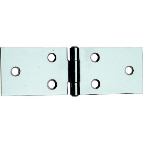 CERNIERA INOX LUNGA/122IN 3.1/4 MM.80X31. Prezzo per 1 pezzo.