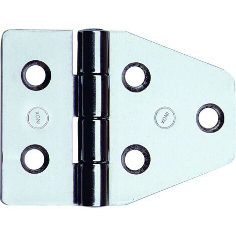 CERNIERA INOX NAUTICA ART.852IN MM.40X55 ALDEGHI LUIGI SPA PZ 12,0