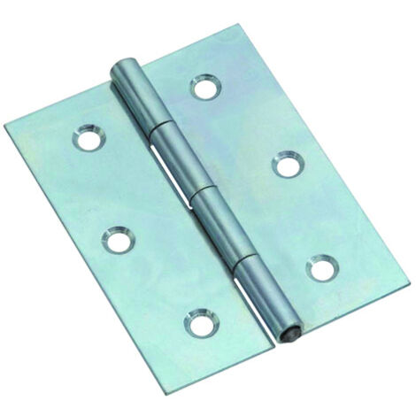 CERNIERA MEZZA QUADRA PERNO FISSO  mm. 60x50 24.00 pz