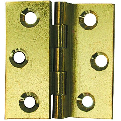 CERNIERA MEZZA ZANCATA HxL mm 60x50 - bronzata