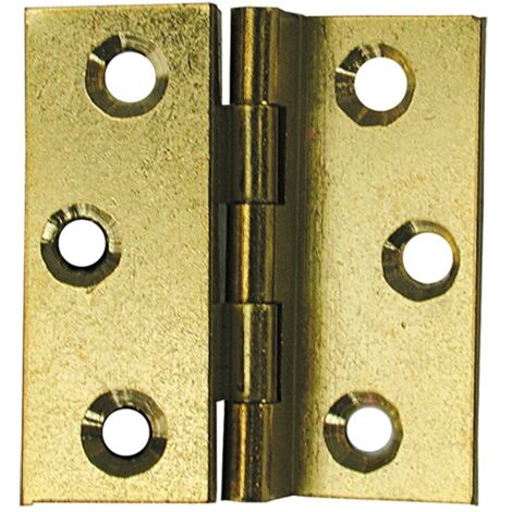 CERNIERA MEZZO COLLO OTTONE mm. 60x50 - pz. 2 KONCRETO