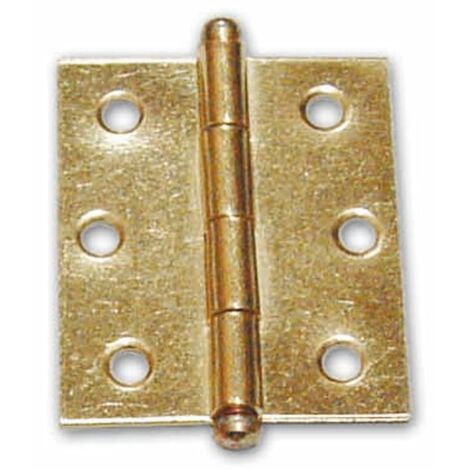 CERNIERA MOBILI 600 OTTONATA 50X40MM