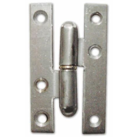 CERNIERA MOBILI PAUMELLES SX  95X55MM ACCIAIO