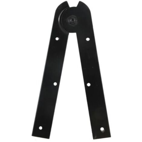 CERNIERA NERA PER SCALE DA AVVITARE MM 200 X 28 MM