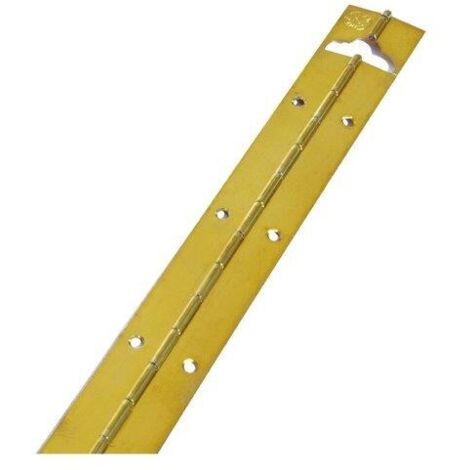Cerniera ottonata a mt mm 1200x20 pezzi 1 - masidef