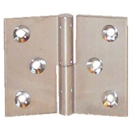 CERNIERA OTTONE CROMATO 40X50 NODO DESTRO 6 ASSI ACCIAIO - QCDR - PO4150S03 LA NOSTRA SELEZIONE