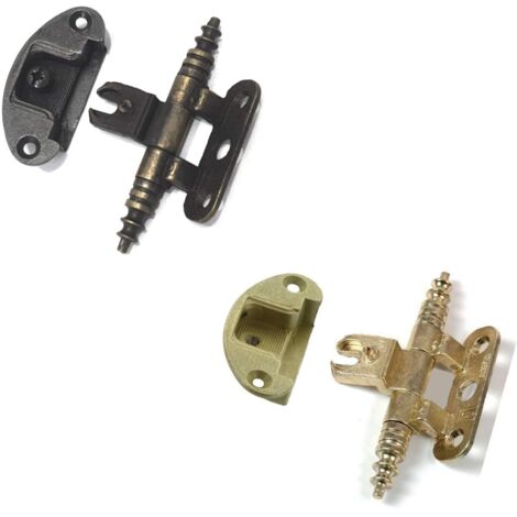 Cerniera Per Armadio Antichi Cerniere Per Mobili Speciale Anticata In Stile A113 - Colore: Bronzato