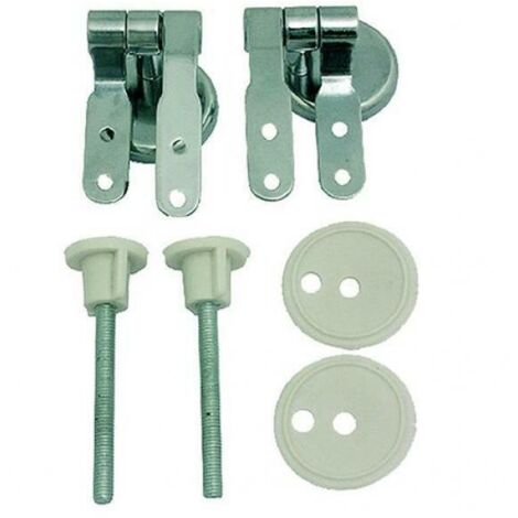CERNIERA PER FISSAGGIO SEDILE WC 2 pz     DF 020017